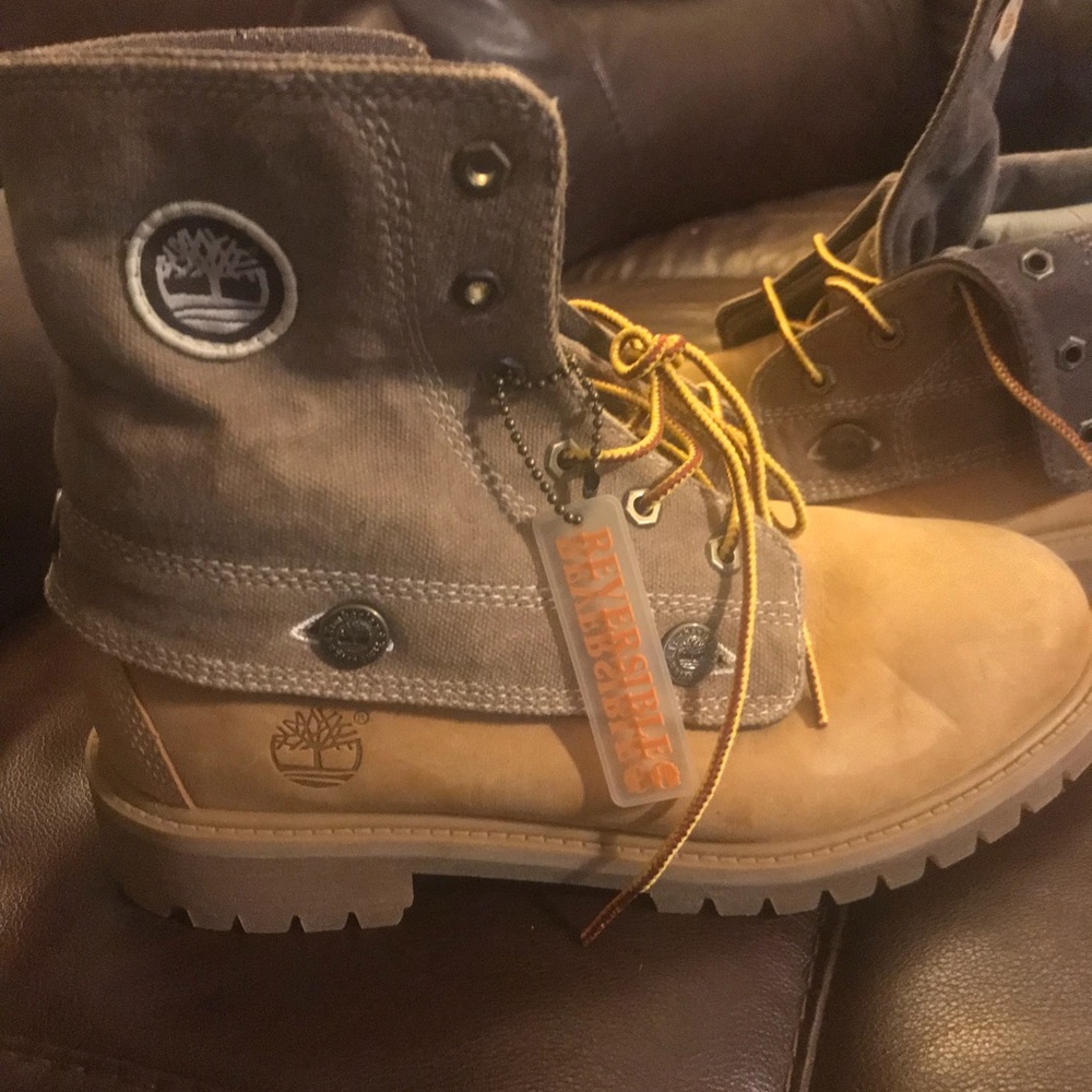 Timberland “Reversible” Boots.